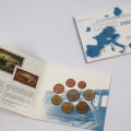 Sammlung "Euro" 2003: Mappe mit 9 Münzen aus Luxemburg