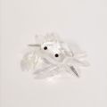 Élégant crabe en cristal Swarovski dans sa boîte de protection d'origine