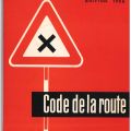 Highway code 1956 and typescript "La Priorité" in good condition