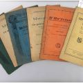 Four operetta brochures: Hurst, Comes and Menager, between 1918 and 1937