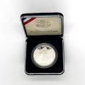 World War II Commemorative 1-Dollar Coin, 900‰ Silver, Proof Quality