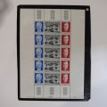 Timbres Monaco 1987 : Rainier III, Louis II, O.E.T.P. - Parfait état