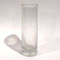 Exceptionnel grand vase cylindrique en verre épais de Biot, haître 31,5 cm