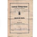 Statuten Luxemburger Briefträger-Verband: June 1945, Luxembourg edition by Druck Jos. Beffort