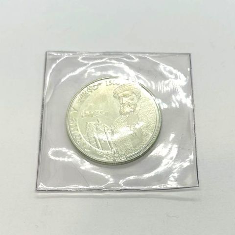Pièce commémorative de 500 francs en argent pour Charles Quint, 2000