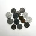 Réunion de 17 pièces de monnaie courantes d'Allemagne, 1918-1940