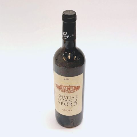 Bouteille Château Grand Abord, millésime 2020, Graves, terroir d'exception et qualité