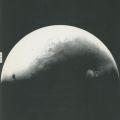 NASA's first historic photograph of Valles Marineris on Mars, 1976