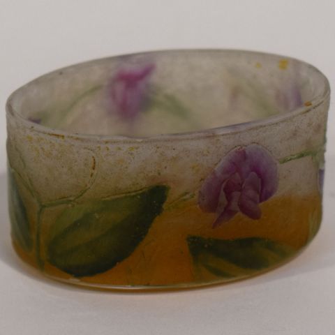 DAUM NANCY. Saleron en verre…