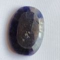 Enhanced" natural sapphire of 18.750 Ct with GLI certificate