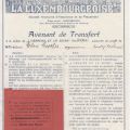 "Avenant de Contrat de La Luxembourgeoise en 1925 - Document Commercial"
