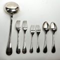 Ménagère Christofle modèle RUBANS : couverts variés pour toutes les occasions