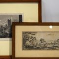 Set of 2 ENGRAVINGS