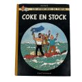 Album Tintin n° 19 : Coke en stock par Hergé, édition Casterman 1960