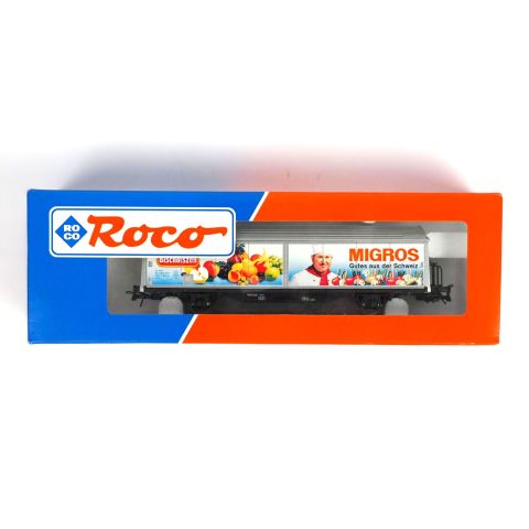 Wagon marchandises "MIGROS" SBB CFF, état neuf avec boîte et accessoires