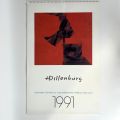 Calendrier 1991 illustré par Dillenburg, Imprimerie Centrale, 68 x 44 cm