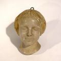 Reproduction en plâtre de "L'inconnue de la Seine" datant de 1900