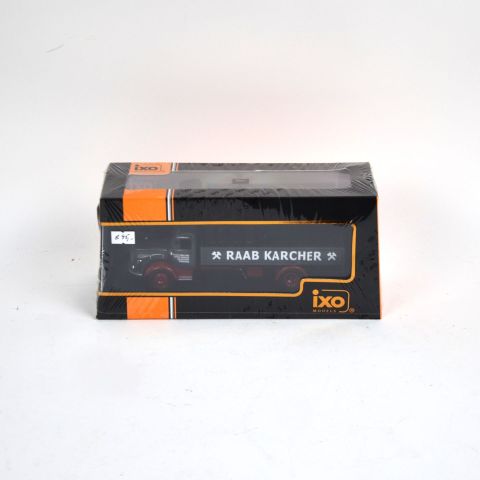 Camion Raab Karcher Mercedes L325 IXO Models, très bon état, dans sa boîte