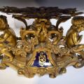BELLE ET GRANDE VASQUE en porcelaine bleu cobalt