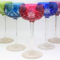 Dans le goût de VAL SAINT LAMBERT, Ensemble de 5 verres