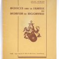 (HISTOIRE) Livre sur la Famille de Monflin de Bigonville