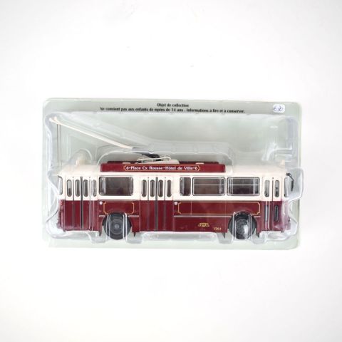 Trolleybus "6 CxRousse", Hachette Collections, Réf#G111A060, en boîte, bon état