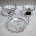 Ensemble de divers objets en cristal