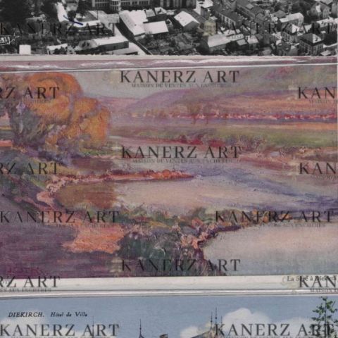Collection de cartes postales anciennes de Diekirch : vues et paysages historiques