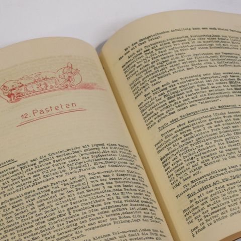 Livre de cuisine luxembourgeoise, 1936 : Édition spéciale pour écoles de soin