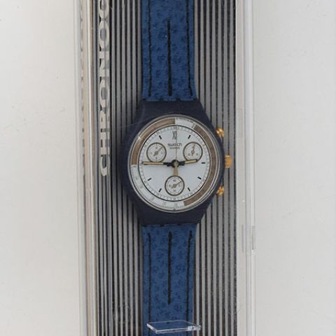SWATCH SCN 100 : Modèle "CHRONO SKIPPER", 1990