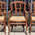 Ensemble de 3 fauteuils fin XIXe