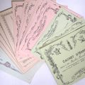 (EDUCATION) Important ensemble de 30 "Cachet d'Honneur"
