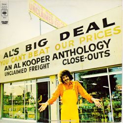 Double album d'Al Kooper : "Al's Big Deal/Unclaimed Freight", édition CBS UK (1975)