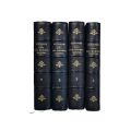 Plutarch, Lives of Illustrious Men: 1870 edition in 4 half-chrome volumes