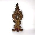Carved wooden monstrance and reliquary, 18th century, Rhine Valley