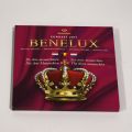 Benelux Euroset 2011: Plexiglasmappe mit Münzen der drei Monarchien