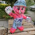 Statue Mario Pop Art Bleue 50cm : un incontournable coloré pour collectionneurs