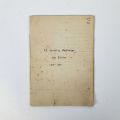 Manuscrit rare sur le FC Sporting Bertrange et la saison 1955-1956