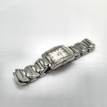 Montre Ebel Brasilia : Rectangle, cadran nacré, diamantée, expertisée par Elio Guerin