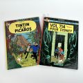Première édition de "Tintin et les Picaros" et "Vol 714 pour Sydney"