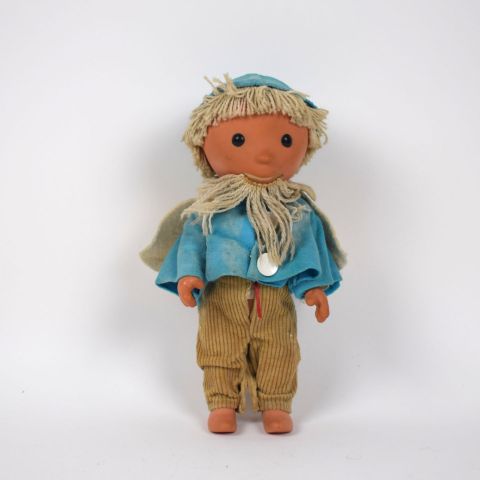 Sculpture "Marchand de sable" de GOTZ, hauteur 29 cm, pièce artistique d'exception