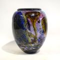 Ada LOUMANI, Blown vase with iridescent sulfurized decoration