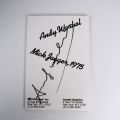 Portfolio de 10 sérigraphies de Mick Jagger par Andy Warhol, signé