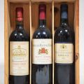 (HAUT-MEDOC) Set of 3 bottles: 1. Château Les Hauts de Plaisance...