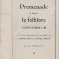 Lot de 3 ouvrages de M. TRESCH : Vieux Noël Luxembourgeois, Sur les pas de Victor Hugo, Promenade à travers le folklore contemporain