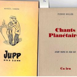 4 Seltene Bücher: Planetenlieder, Jupp und Sohn, Une pure parisienne, Trost und luxemburgische Tränen