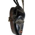 Sculpture Tikar en bronze, maternité expressive du Cameroun, hauteur 40cm