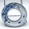 Porcelaine bleu blanc de Chine, Dynastie Qing, provenance de collection prestigieuse