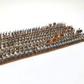 Unique collection of hand-painted miniature figurines in lead and pewter