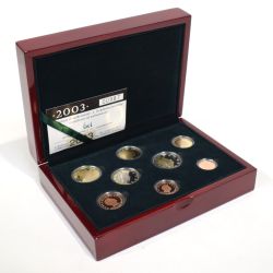 Proof 8-coin EURO 2003 set with Grand Duke Henri Luxembourg